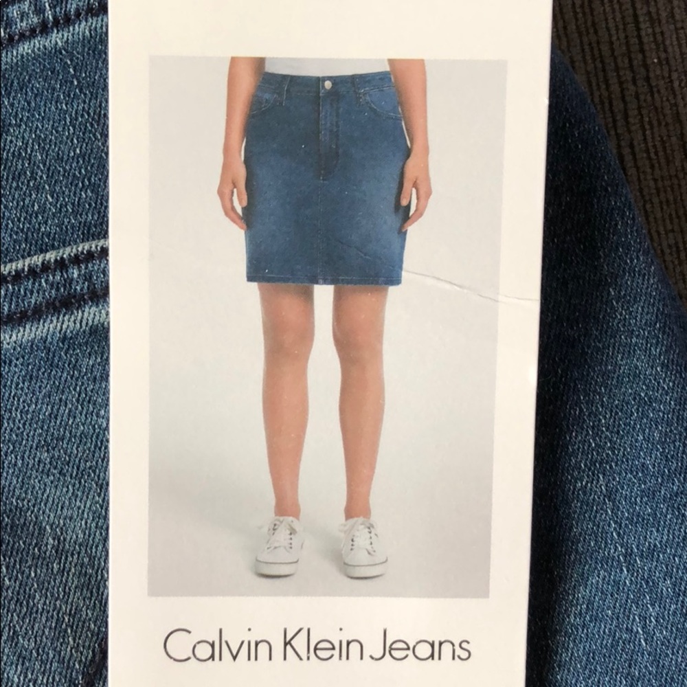 Calvin Klein Denim Skirt